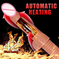 Dildo, pénis artificiel, dispositif de masturbation, jouet d'autodéfense pour femmes, baguette de massage, jouet sexuel érotique, vibromasseur chauffant sans fil