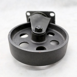 Uzzdss — roues de meuble pivotantes de 5 pouces, 125mm, antiques, en fer - Product Image 6