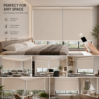 Persianas y Cortinas Enrollables Inteligentes Motorizadas Ecológicas Personalizadas de Alta Calidad con Google Assistant y Apple HomeKit