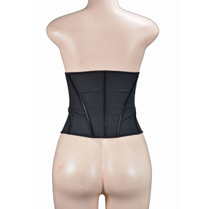 Faja moldeadora de cuerpo negra de 28 cm inspirada en el estilo de estudio, con 11 varillas, cierre de gancho ajustable S901-28cm-53 14Hook - Product Image 3