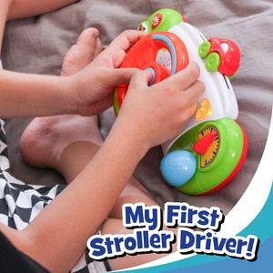 Il mio primo giocattolo per passeggino, volante per bambini, seggiolino auto, giocattolo educativo per imparare a guidare - Product Image 6