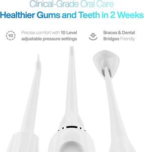 Custom Household Countertop <strong>Water</strong> <strong>Flosser</strong> Portable Dental Jet Teeth Cleaning <strong>Water</strong> Pick Family Oral Flossing Device - Product Image 4