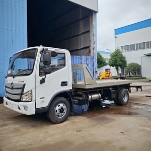 <span class=keywords><strong>Prix</strong></span> d'usine Dépanneuse à <span class=keywords><strong>plateau</strong></span> inclinable avec treuil de 3-6T, plateforme de remorquage et élévateur de roues - Product Image 3