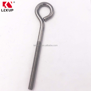 Fabricante de Fijaciones: Pernos de Ojo Largos de Acero Inoxidable de Alta Resistencia M8 * 80mm, Sin Cabeza, Sin Soldadura, <span class=keywords><strong>con</strong></span> <span class=keywords><strong>Rosca</strong></span> - Product Image 5