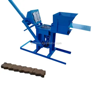 new low cost hand press mud brick making machine for wholesale dealer