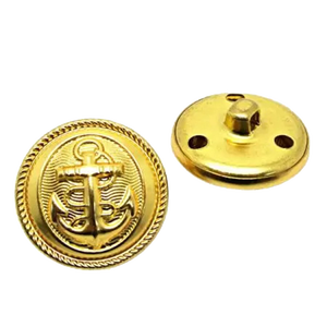 Hạnh Phúc Món Quà Nhà Máy Trực Tiếp Tùy Chỉnh Kim Loại Brass Vàng Nút Đồng Phục Phong Cách Kim Loại Nút Cho Phù Hợp Với, Đồng Phục, Áo Khoác - Product Image 4