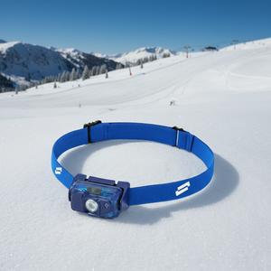 Linterna Frontal LED USB-C de 240 Lúmenes, Recargable, Impermeable IP65, Industrial, Súper Brillante, Ultraligera, Portátil, de Plástico, para Aventuras al Aire Libre - Product Image 1