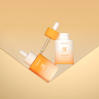 Emballage cosmétique avec logo OEM Flacon compte-gouttes en verre de 30ml 50ml avec bouchon à vis Flacon compte-gouttes en verre pour sérum et soins de la peau