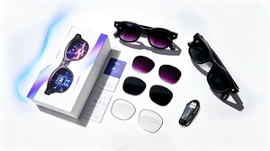 Gafas Inteligentes XREAL con IA, Cámara Dual, Grabación de Video 1080P, Control por Voz, Carga Tipo-C, Lentes de Sol Negras - Product Image 4