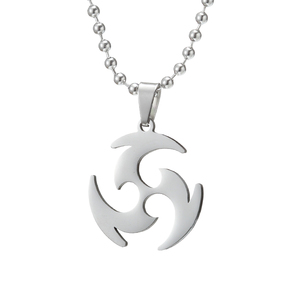 Collana Trendy Genshin Impact con Perline in Acciaio Inossidabile, Ciondolo a Tema Occhio di Dio, Accessorio del Gioco, Elementi Fuoco, Roccia, Erba, Ghiaccio, Vento, Acqua, Tuono - Product Image 5