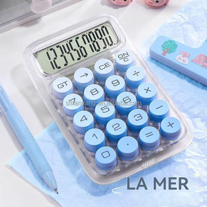 Thời Trang 10 Chữ Số Mini Dễ Thương Máy Tính Điện Tử Tiên Tiến Gradient Màu Sắc Máy Tính Văn Phòng Ưa Thích Văn Phòng Phẩm Các Mặt Hàng - Product Image 3