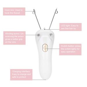 Depiladora Eléctrica Recargable Inalámbrica para Mujer, Depilación Permanente sin Dolor, para Rostro y Cuerpo, Venta al Por Mayor - Product Image 3
