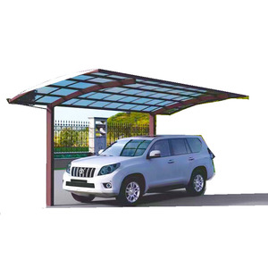 Auvent moderne extérieur en aluminium auvent en polycarbonate toit patio carport garages <span class=keywords><strong>bois</strong></span> traité thermiquement cadre métallique durable - Product Image 1