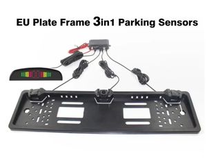 Capteur <span class=keywords><strong>de</strong></span> stationnement Parktronics EU European License Plate Frame Reversing <span class=keywords><strong>Radar</strong></span> avec 3 capteurs - Product Image 5