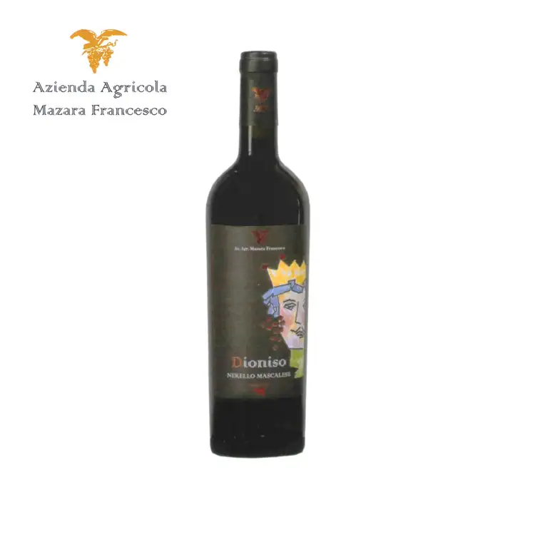 NERELLO MASCALESE D.O.C ขวดสีแดงทับทิม,โต๊ะหมู่บูชาที่มีความบริสุทธิ์750มล. ไวน์อิตาลีขนาดกลางแห้งไวน์แดงอิตาลี