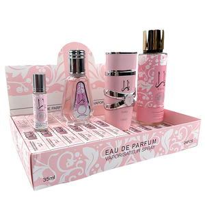 Perfume Original <span class=keywords><strong>de</strong></span> Dubái para Mujer <span class=keywords><strong>de</strong></span> Alta Calidad <span class=keywords><strong>al</strong></span> <span class=keywords><strong>por</strong></span> <span class=keywords><strong>Mayor</strong></span> Spray Corporal Híbrido Árabe Entrega Rápida Producto OEM Bruma Dulce Afrutada - Product Image 1