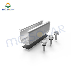 Pinces <span class=keywords><strong>solaires</strong></span> pour carreaux en acier de couleur en forme de U Mini pince à rail pour montage de <span class=keywords><strong>panneaux</strong></span> <span class=keywords><strong>solaires</strong></span> <span class=keywords><strong>sur</strong></span> toit en métal trapézoïdal - Product Image 1