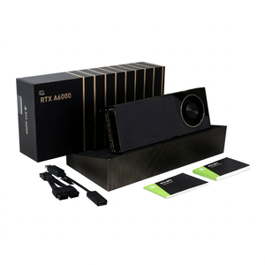การ์ดจอ RTX A6000 48GB สถาปัตยกรรม Ampere สำหรับเวิร์กสเตชัน รองรับการเรนเดอร์ AI การเรียนรู้เชิงลึก การจำลองเชิงมืออาชีพ PCI Express พร้อมพัดลมระบายความร้อน - Product Image 1