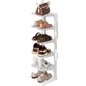 Jane Liya Shoe Rack Adjustable Carbon Steel Narrow Gap Storage Removable For Home Use - Product Image 5