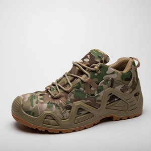 TSB07 Chaussures de randonnée et de sport robustes en cuir de vachette respirant pour la marche et l'entraînement - Product Image 5