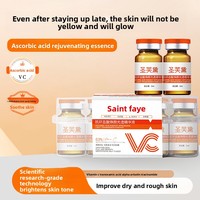 Liquide rajeunissant et éclaircissant à l'acide ascorbique Saint Fudai pour le visage, éclaircit, hydrate et unifie le teint