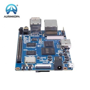 Muz Pi BPI-M64 geliştirme kurulu A64 çip dört çekirdekli 64-bit 2GB <span class=keywords><strong>DDR3</strong></span> SDRAM 8G EMMC destek WiFi (AP6212) ve BLE 10/100/1000Mbps - Product Image 4