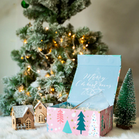 Maßgefertigte Rosa Luxus-Karton Faltbare Hochzeits-, Geburtstags-, Weihnachts-Geschenkbox mit Magnetverschluss