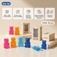 Nouveauté transfrontalière, article très demandé : Schylling Ours Maltose Squishy Souple 9,5x5,5cm, Boîte Couleur, 14 Ans, Fidget à Rebond Lent