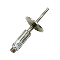 Sensor RTD Sanitario Industrial PROG-SR102-1, Salida de 4 a 20 mA, Conector Eléctrico M12 de 4 y 8 Pines, Sonda