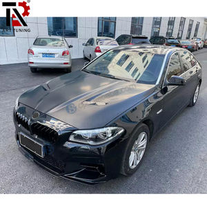 Pour <span class=keywords><strong>BMW</strong></span> Série 5 F10 CS-Style Capot en fibre de carbone sec, ultra léger, revêtement transparent brillant, Spec Racing, 2010-2016 - Product Image 6