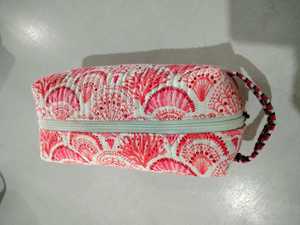 Bolsa de Viaje de Fin de Semana de Lujo Hecha a Mano 2025, con Estampado de Bloques de Algodón, Acolchada, de Gran Capacidad, Resistente, para Deportes y Viajes - Product Image 5