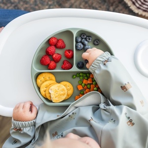 Set de Vajilla de Silicona Personalizado para Bebés, Platos y Utensilios para la Alimentación, Regalo para Niños Pequeños - Product Image 3
