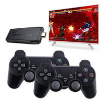 Console de jeu rétro 64G Stick Lite 4K M8, lecteur de Machine HD sans fil, famille Mini 10000 TV box, jeu vidéo rétro Stick 4k 64 go