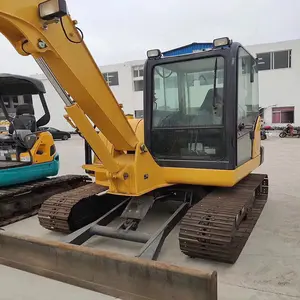 중고 굴삭기 Komatsu PC 55MR 고품질 일본 크롤러 굴삭기 5.5ton 굴삭기 재고 있음