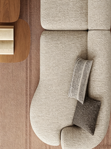 Modern Minimalist Mid- Style Velvet <b>Wood</b> <b>Frame</b> Movable Design <b>for</b> Small Spaces Suitable <b>for</b> Two/three People - Product Image 5