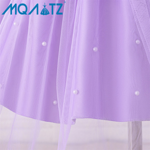 MQATZ Nouvelle Arrivée Costume de Sirène Robe Princesse Enfants Robe pour Filles Fête & Cosplay pour l'Âge de 6 Ans pour Halloween - Product Image 5