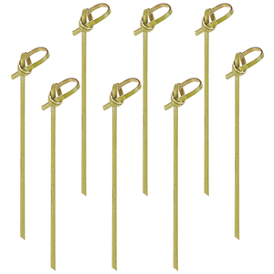 Gran oferta, pincho de bambú Natural desechable, pincho de nudo de bambú con precio barato - Product Image 1
