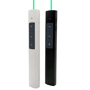 532纳米绿色激光点击器USB可充电PPT绿色激光笔演示器无线演示演示器绿色激光笔
