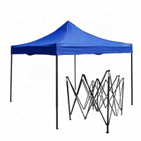 Carpa Plegable Personalizada al Por Mayor 10x10 pies con Logo para Playa Publicidad Comercial 10x10 en Blanco y Negro