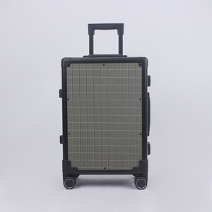 Distribuidor Exclusivo Lujo 2025 Valise De Voyage Maleta de aluminio completo Panel de aluminio duro Tamaño amigable para viajes Poliéster - Product Image 3