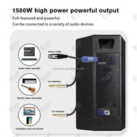 Amplificateur numérique intégré 1500DT Power, 1x1500W 4 ohms, module amplificateur de puissance à double commutation, classe D, pour subwoofer.