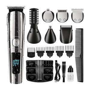 Tondeuse à barbe étanche IPX6 pour hommes, tondeuse à cheveux sans fil, tondeuse à cheveux, tondeuse à barbe, tondeuse à nez, oreilles, visage, <span class=keywords><strong>kit</strong></span> de toilettage pour hommes - Product Image 5