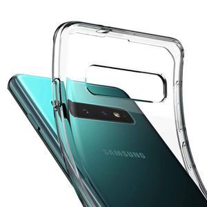 <span class=keywords><strong>Funda</strong></span> Transparente para Teléfono Samsung Galaxy S25 S24 Ultra S23 FE S22 S21 S20 <span class=keywords><strong>S10</strong></span>, Cubierta Protectora de Silicona Suave - Product Image 3