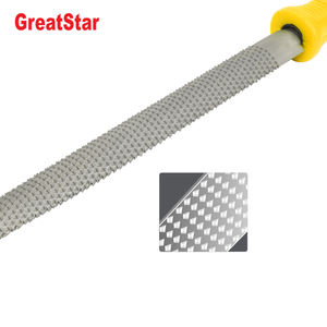 Lime à râpe ronde plate en acier <span class=keywords><strong>de</strong></span> 8 "(200mm) <span class=keywords><strong>de</strong></span> vente chaude avec poignée confortable pour les sculpteurs sur bois - Product Image 4