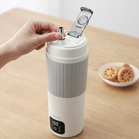 Bouilloire Portable chauffage électrique thé et tasse à café bouteille d'eau chaude Pot de chauffage électrique bouilloire de voyage