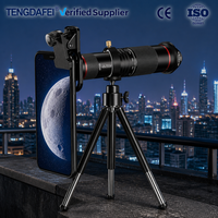Obiettivo Teleobiettivo Universale HD 48X per Smartphone con Treppiede per Birdwatching, Concerti, Viaggi - Vendita Diretta dalla Fabbrica