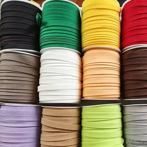 Cordón Plano <span class=keywords><strong>de</strong></span> 12 mm Recubierto, 100% Algodón <span class=keywords><strong>de</strong></span> Alta Tenacidad, Ecológico, para Coser Prendas, Bolsas y Textiles del Hogar - Product Image 1