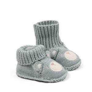 Zapatos <span class=keywords><strong>de</strong></span> Bebé Tejidos con Estampado <span class=keywords><strong>de</strong></span> Dibujos Animados, Suela Suave, Calcetines <span class=keywords><strong>para</strong></span> Interiores, <span class=keywords><strong>para</strong></span> Usar en Casa - Product Image 4
