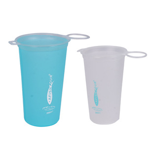 Botella de agua para acampar al aire libre, para actividades al aire libre, maratón, correr. Botella de agua compacta y portátil, 200 ml. - Product Image 1