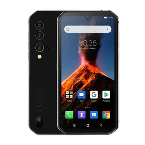 Blackview 열 화상 휴대 전화 8G + 128G 안드로이드 9.0 스마트 폰 BV9900 프로 방수 IP68 네트워크 전화 BV-9900